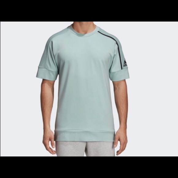 ADIDAS Z.N.E. TEE SS CREW Ash Green CF0643 - Picture 5 of 6